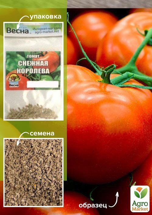 Томат "Снігова королева" (Зипер) ТМ "Весна" 0.5г