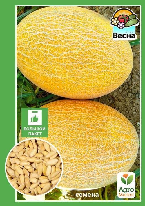Диня "Придністровська" (Великий пакет) ТМ "Весна" 4г