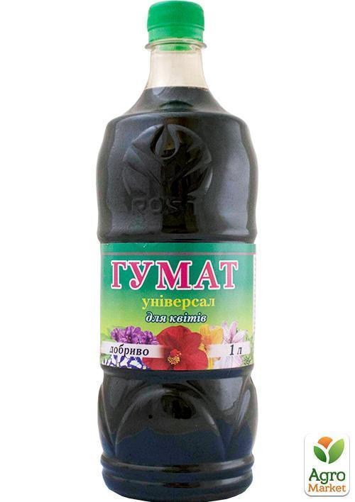 Органо-минеральное Удобрение "Гумат для цветов" ТМ "ROST" 1л
