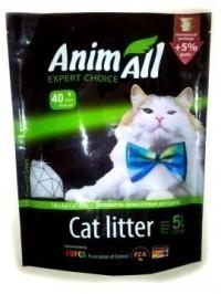 AnimAll Cиликагелевый наполнитель для кошачьего туалета, зеленый изумруд 2.15 кг (0453880)