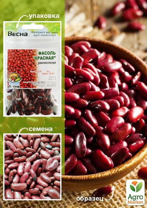 Фасоль "Красная" (Зипер) ТМ "Весна" 5г