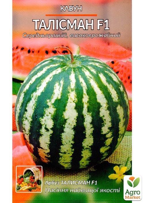 Арбуз "Талисман" (Большой пакет) ТМ "Весна" 4г - фото 2