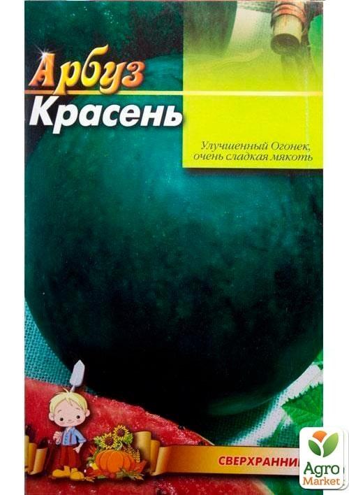 Арбуз "Красень" (Большой пакет) ТМ "Весна" 4г - фото 2