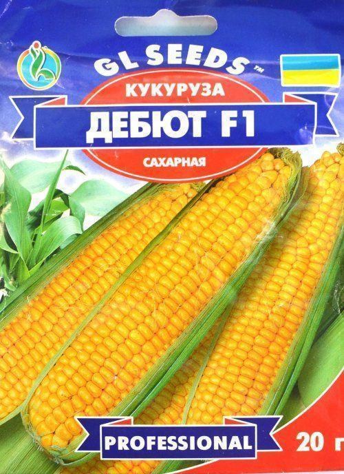Кукуруза "Дебют F1" ТМ "GL SEEDS" 20г
