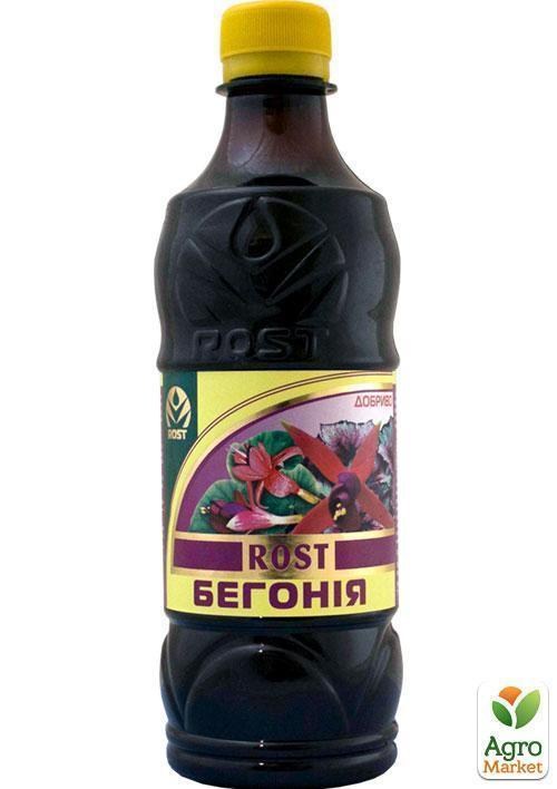 Органо-мінеральне добриво "Бегонія" ТМ "ROST" 0.5л