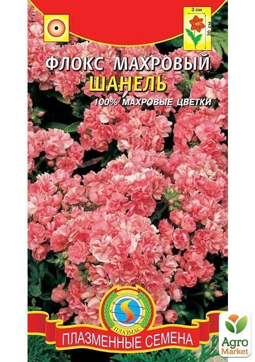 Флокс махровый "Шанель100% махровый" ТМ "Плазменные семена" 9шт