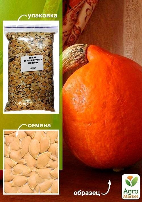 Тыква "Золотая груша" ТМ "Весна" 500г