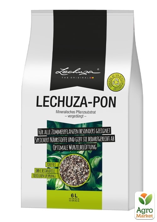 Субстрат Lechuza Pon 6 л (19561)