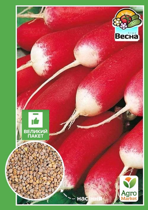 Редис "Силезия" (Большой пакет) ТМ "Весна" 6г