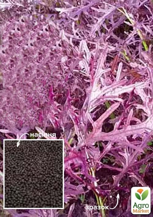 Салат "Мизуна" красный ТМ "Весна" 100г