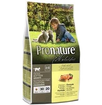 Pronature Holistic Сухий корм для кошенят з куркою і бататом 2.72 кг (5410390)