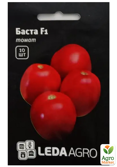 Томат "Баста F1" ТМ "Leda Agro" 10шт