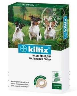 Средства от блох и клещей Байер Килтикс Ошейник 35 см для собак (0351140)