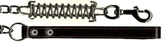Поводки Коллар поводок-цепь с амортизатором (ширина 4мм, длина 115см) 0593 (4910930)