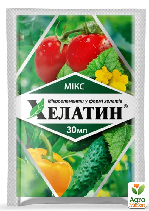 Мінеральне добриво "Хелатин Мікс" ТМ "ТД Кіссон" 30мл