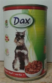 Dax Вологий корм для собак з яловичиною 415 г (1375140)
