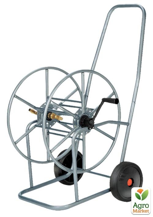 Тележка для шланга 3/4′′ 80м, нержавеющая сталь, PRINOX, Bradas AG4318