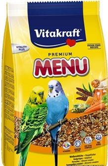 Корм сухой Витакрафт Корм для волнистых попугаев с мёдом  премиум меню   500 г (2144160)