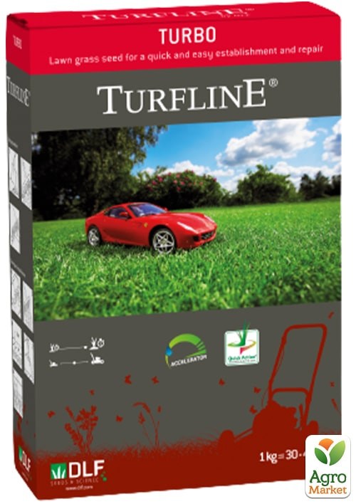 Газонна трава Turbo ТМ "DLF Turfline" 1кг