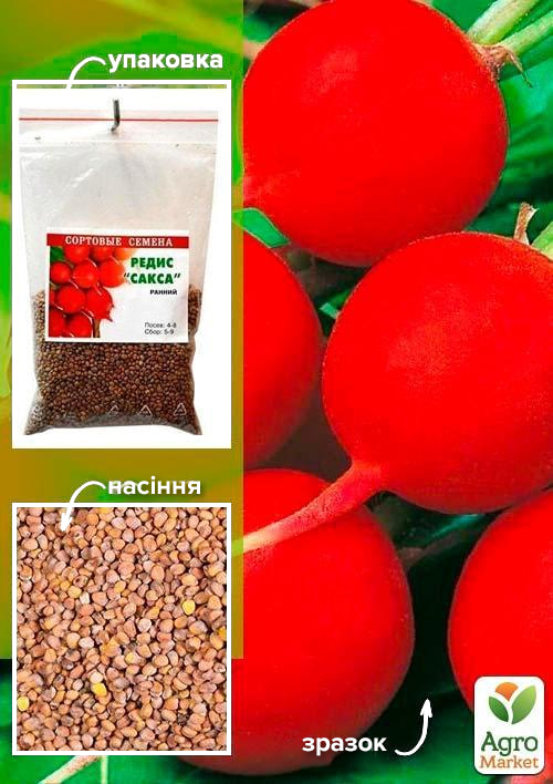 Редис "Сакса" ТМ "Весна" 100г