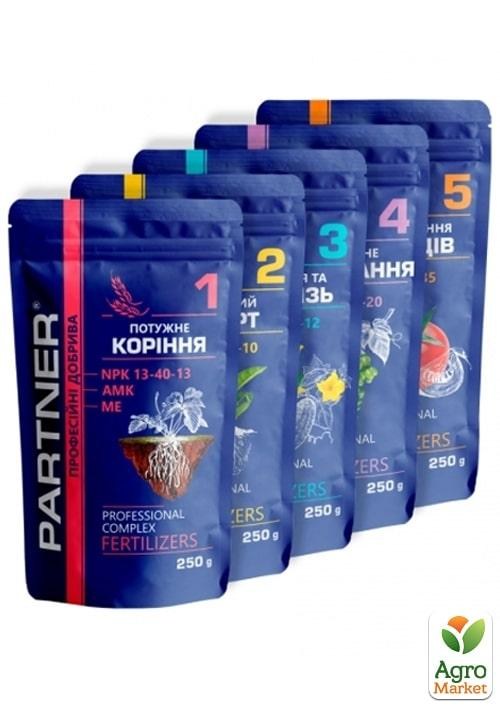 Набір комплексних мінеральних добрив "Complete" ТМ Partner 5шт