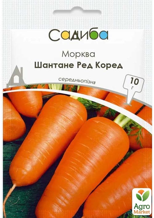 Морковь "Шантане Ред Коред" ТМ "Садиба центр" 10г