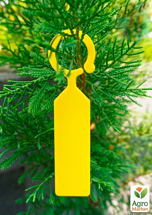 Бирка для маркировки растений желтая ( 25шт.) - фото 2