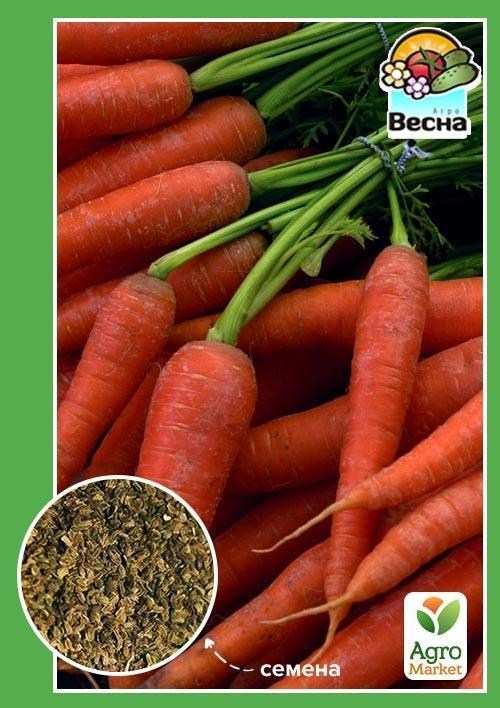 Морква "Дитяча солодка" (Новий пакет) ТМ "Весна" 2г