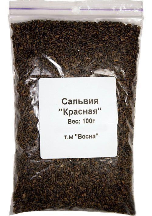 Сальвія "Червона" ТМ "Весна" 100г - фото 2