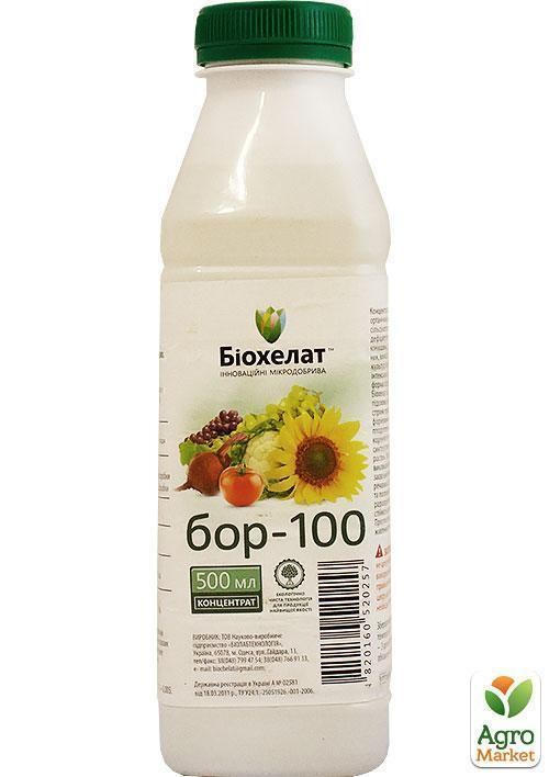 Минеральное удобрение "Бор -100" ТМ "Биохелат" 500мл
