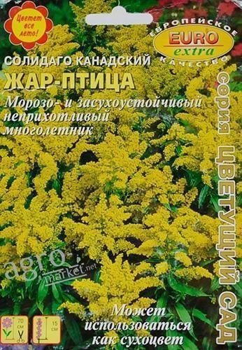 Солідаго канадський "Жар-птиця" ТМ "Аеліта" 0.03г