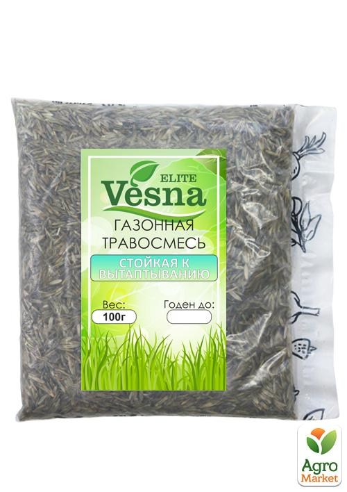Газонная травосмесь "Стойкая к вытаптыванию" ТМ "Vesna Elite" 100г