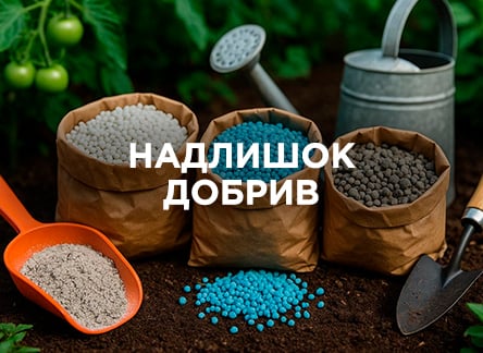 Наслідки надлишку добрив