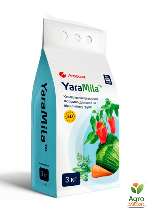 Удобрение для овощей на открытом грунте ТМ "YaraMila" 3кг