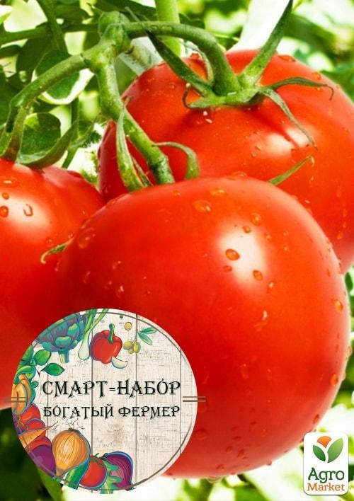 Смарт-набір овочів "Томатний марафон" "Багатий фермер" (в коробці) ТМ "Весна" 15уп