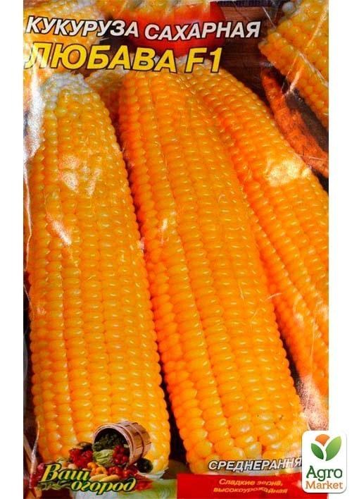 Кукурудза "Любава F1" (Великий пакет) ТМ "Весна" 15 г - фото 2
