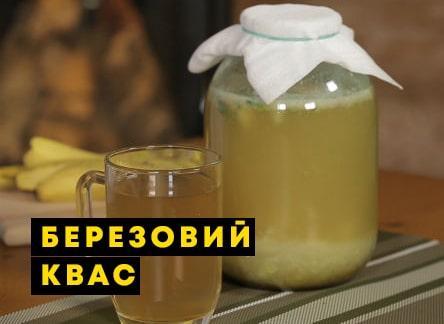 Рецепт кваса из березового сока