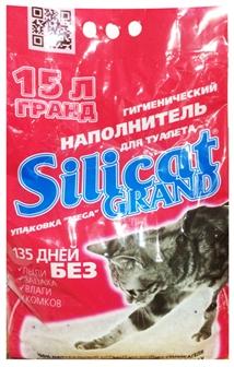 Silicat GRAND Cиликагелевый наполнитель для кошачьего туалета 6.3 кг (6883150)