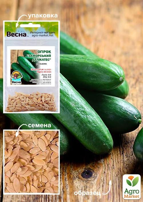Огурец "Заморский деликатес" (Зипер) ТМ "Весна" 1г