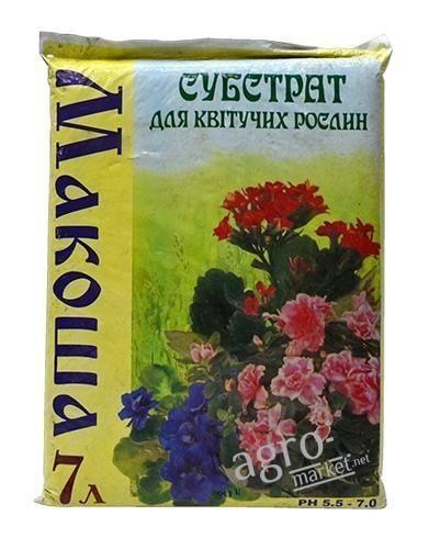 Грунтосмесь "Для цветущих растений" ТМ "Макоша" 7л