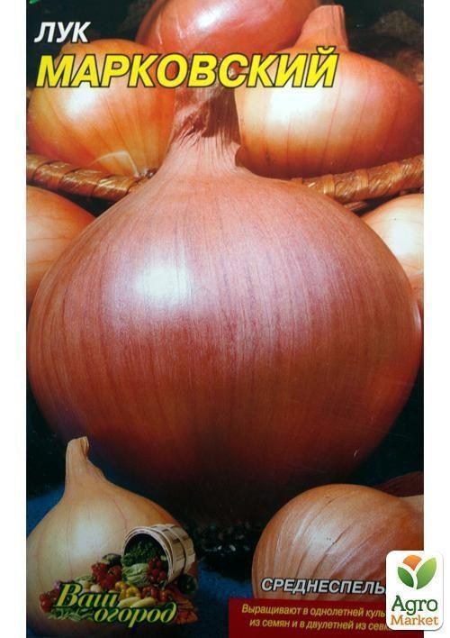 Цибуля "Марковська" (Великий пакет) ТМ "Весна" 3г - фото 2