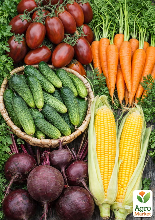 Комплект овочів на вагу "Вітамін на грядці" 15уп