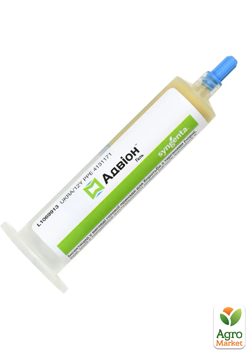 Гель от тараканов и прусаков "Адвион" ТМ "Syngenta" (1шт) 30г