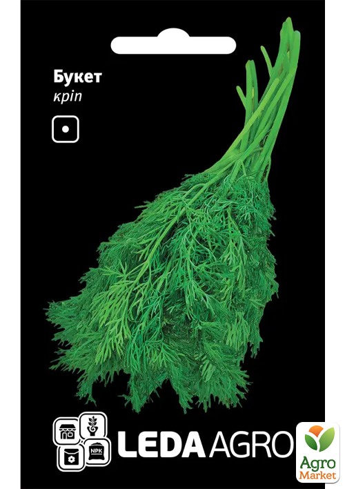 Укроп "Букет" ТМ "Leda Agro" 1г