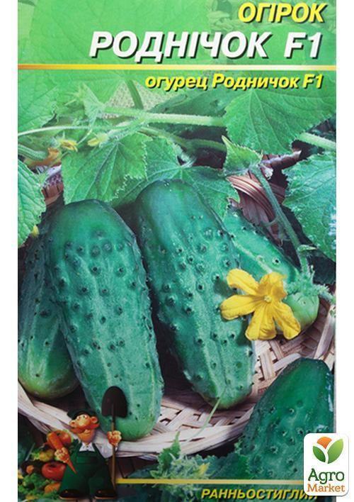 Огірок "Роднічок F1" (Великий пакет) ТМ "Весна" 1.5г - фото 2