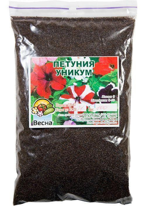 Петунія "Унікум суміш" ТМ "Весна" 100г - фото 2