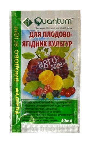 Микроудобрение "Для плодово-ягодных культур" ТМ "Quantum" 30мл