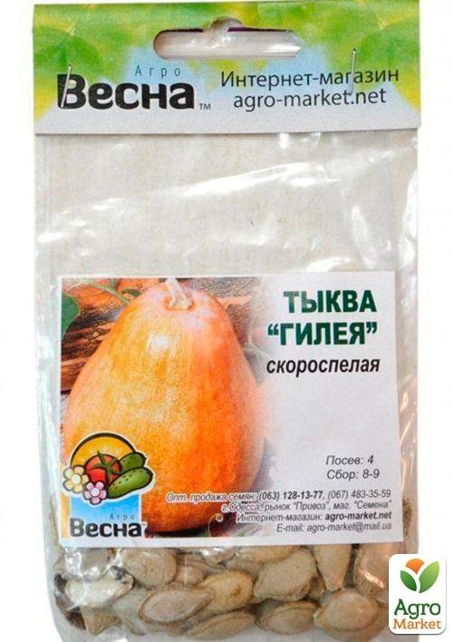 Тыква "Гилея" (Зипер) ТМ "Весна" 8г - фото 2