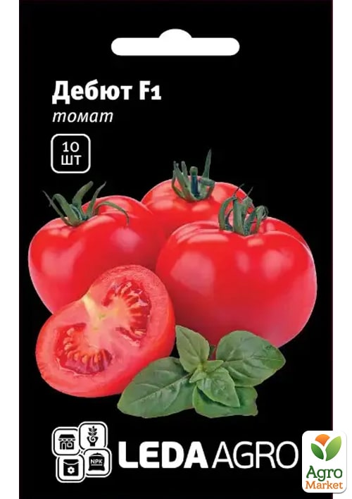 Томат "Дебют F1" ТМ "Leda Agro" 10шт