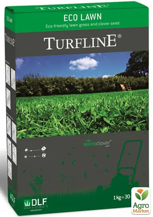 Газонна трава Eco-Lawn ТМ "DLF Turfline" 1кг